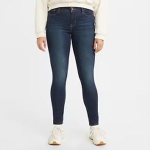 Levi’s 710 Super Skinny Ankle Dark Wash Jeans 26